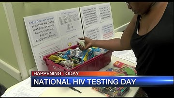 Video: National HIV Testing Day 6am June 27, 2018