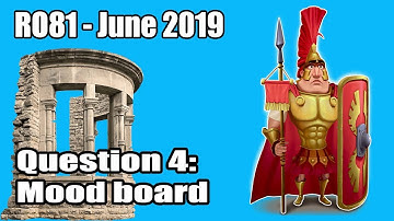 June 2019 R081 - Pre-production skills: Question 4 -Mood board (OCR Creative iMedia)