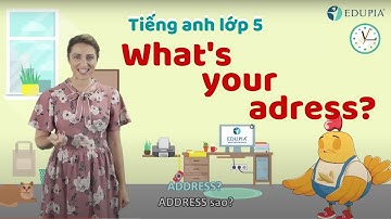 Học tiếng anh lớp 5 Unit 1: What