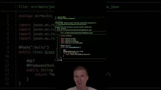 A Microservice from Scratch with Quarkus #airhacks #java #short screenshot 2