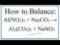 Balancing Chemical Reactions and Ions