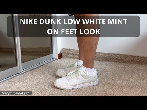 [On Feet Look] Nike Dunk Low Next Nature White Mint (W)