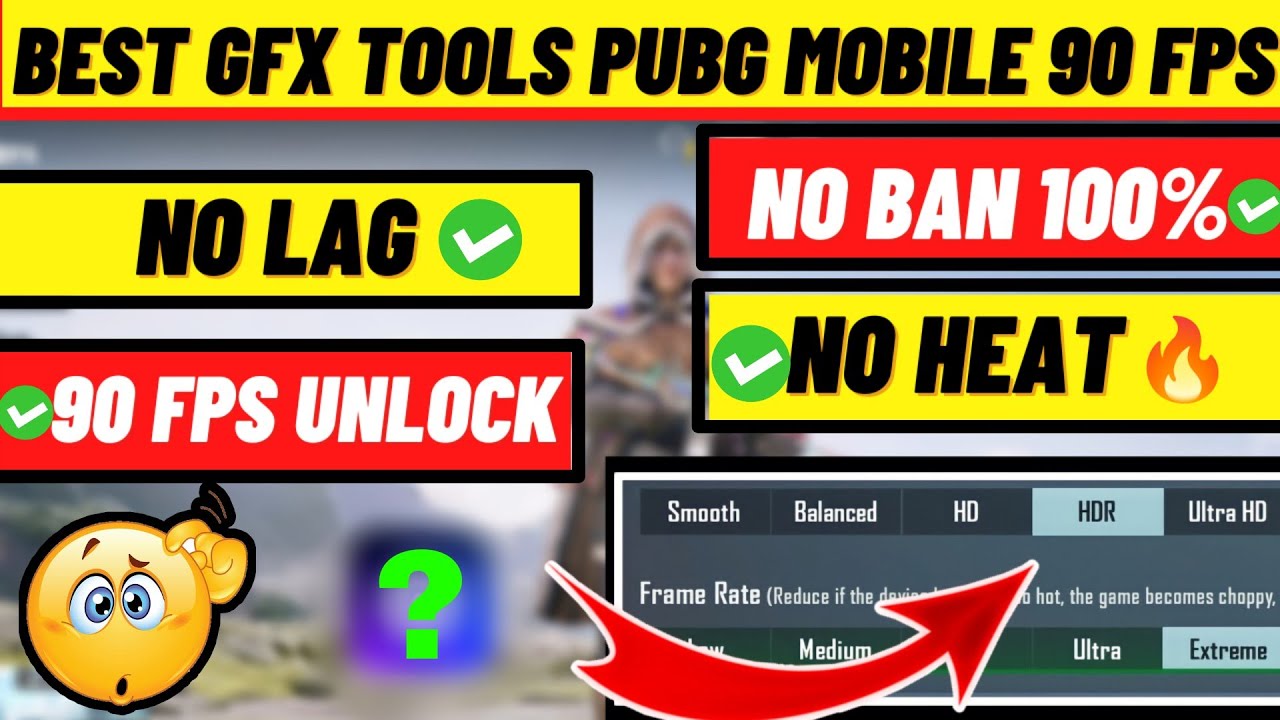 GFX tool Pro For PU & FF Games ( No Lag No Ban ) for Android