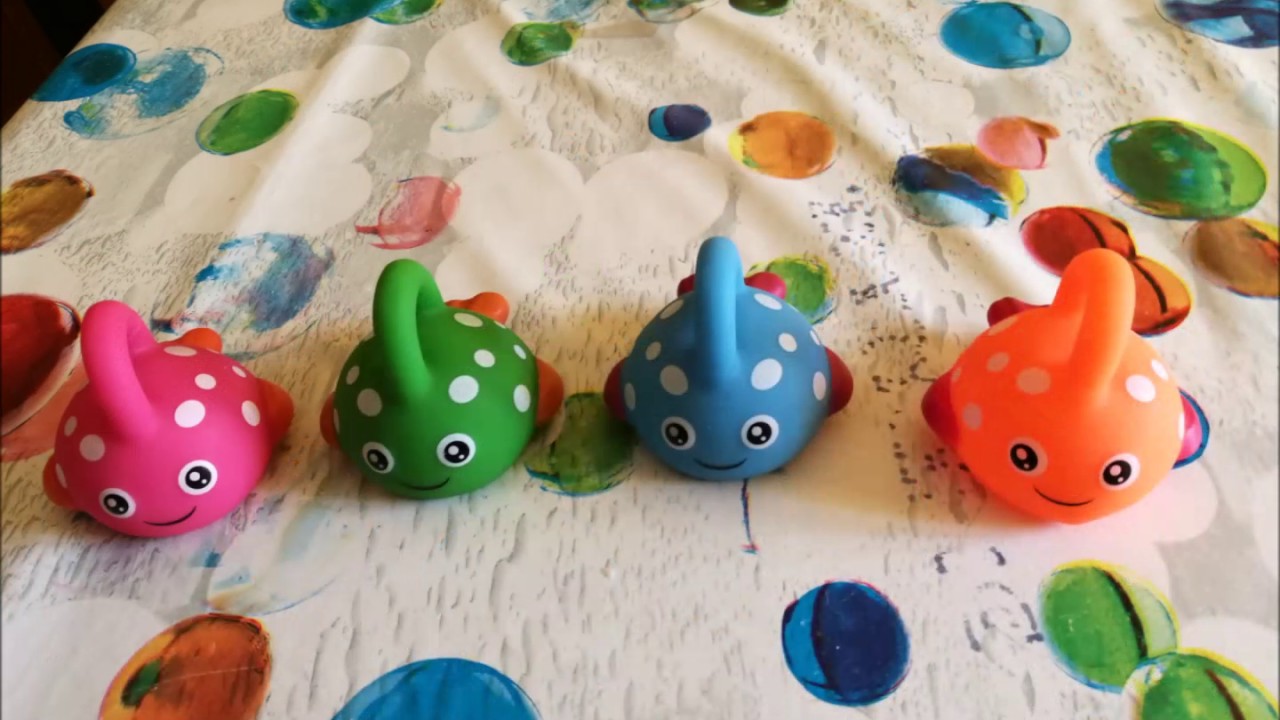 Gioco Bagnetto Animali Marini - Anti-muffa - Silicone BPA Free - Da 3 Mesi - Confezione Regalo - Foto 2