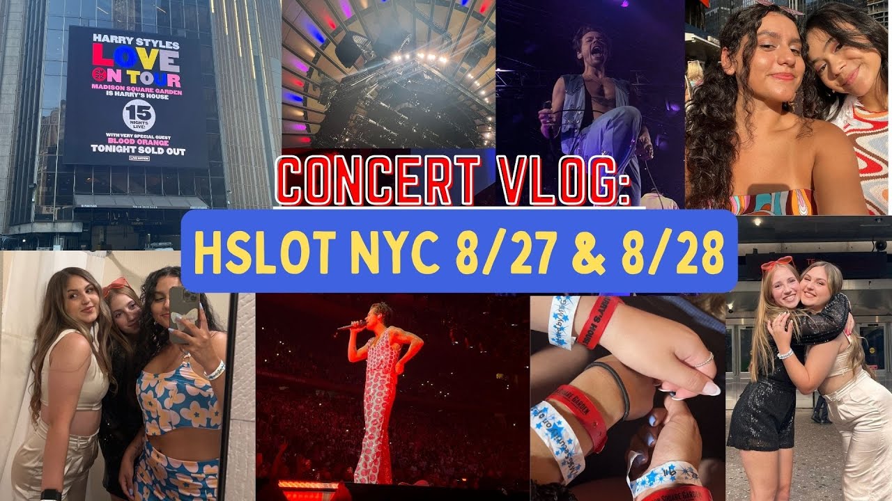 HARRY STYLES LOVE ON TOUR NYC VLOG | August 27 & 28, 2022