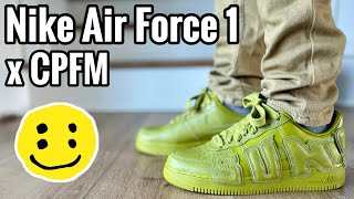 Nike Air Force 1 x CPFM “Moss” Review & On Feet