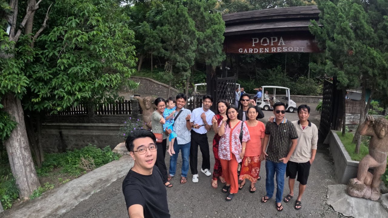 Going around Popa Garden Resort Horizon