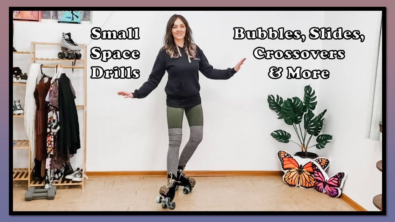 Roller Skating Drills for Beginners, Great for Small Spaces