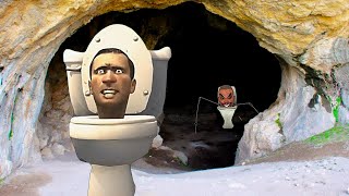 Skibidi Toilet Base: We've found the Caves! 😱