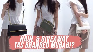 SHOPEE HAUL : BRANDED BAGS ZARA, C&K, HARGA BEDA JAUH KUALITASNYA GIMANA YA?! 🤨