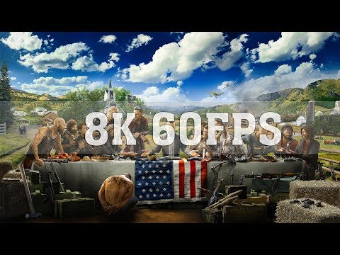 Far Cry 5 8K PC Gameplay [8K 60FPS] | RTX Titan SLI (NVLink) | ThirtyIR