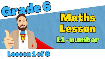 Grade 6 Math Lesson | Lesson 1 - Number