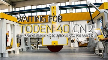 Toden - Automatic Electronic Bridge Sawing Machine | GMM Spa Stone Machinery