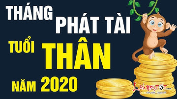 Tháng Phát Tài Tuổi Thân Năm 2020 Tiền Vàng Vô Khối Xả Láng Tiêu Xài - Tử Vi 12 Con Giáp