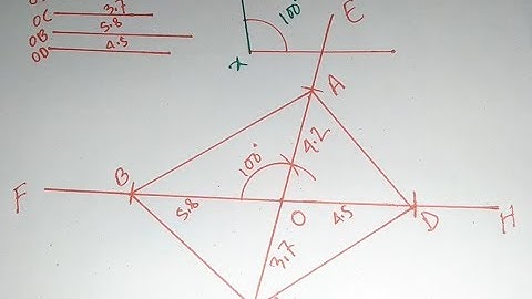 জ্যামিতি ৮.২ নং ১৭, Geometry 8.2, অষ্টম শ্রেনী, somopaddo 8.2, সমপাদ্য ৮.২,চতুর্ভুজ অংকন।