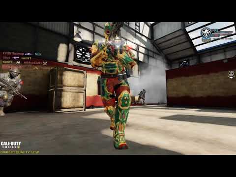 Call of Duty mobile locus sniper rifle (cosmos camo)