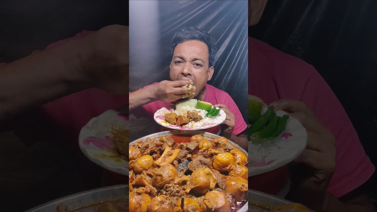 Roasted beef with garlic