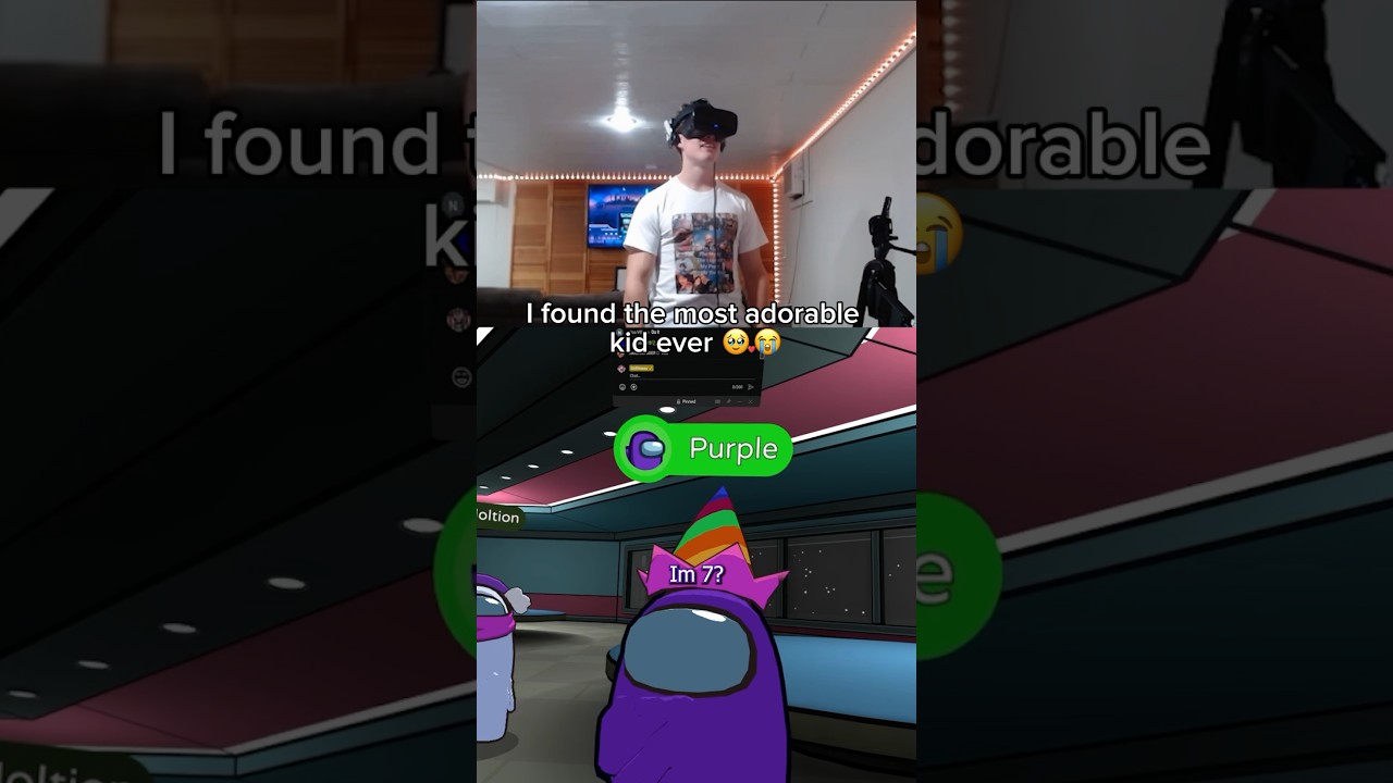 Wholesome Moment in Among Us VR