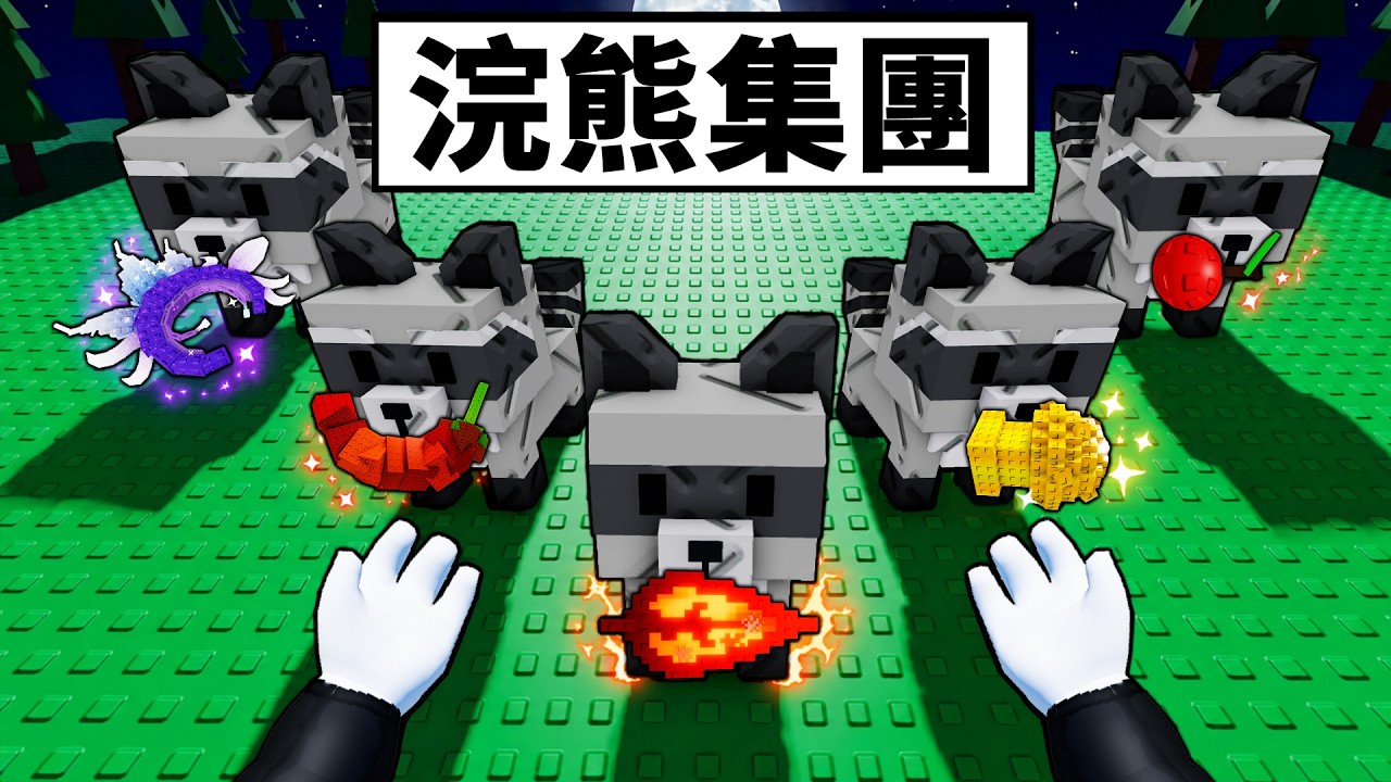 浣熊盜賊集團再出發！最稀有寵物拉完了？【培養花園2】【Grow a Garden 2】【Roblox】