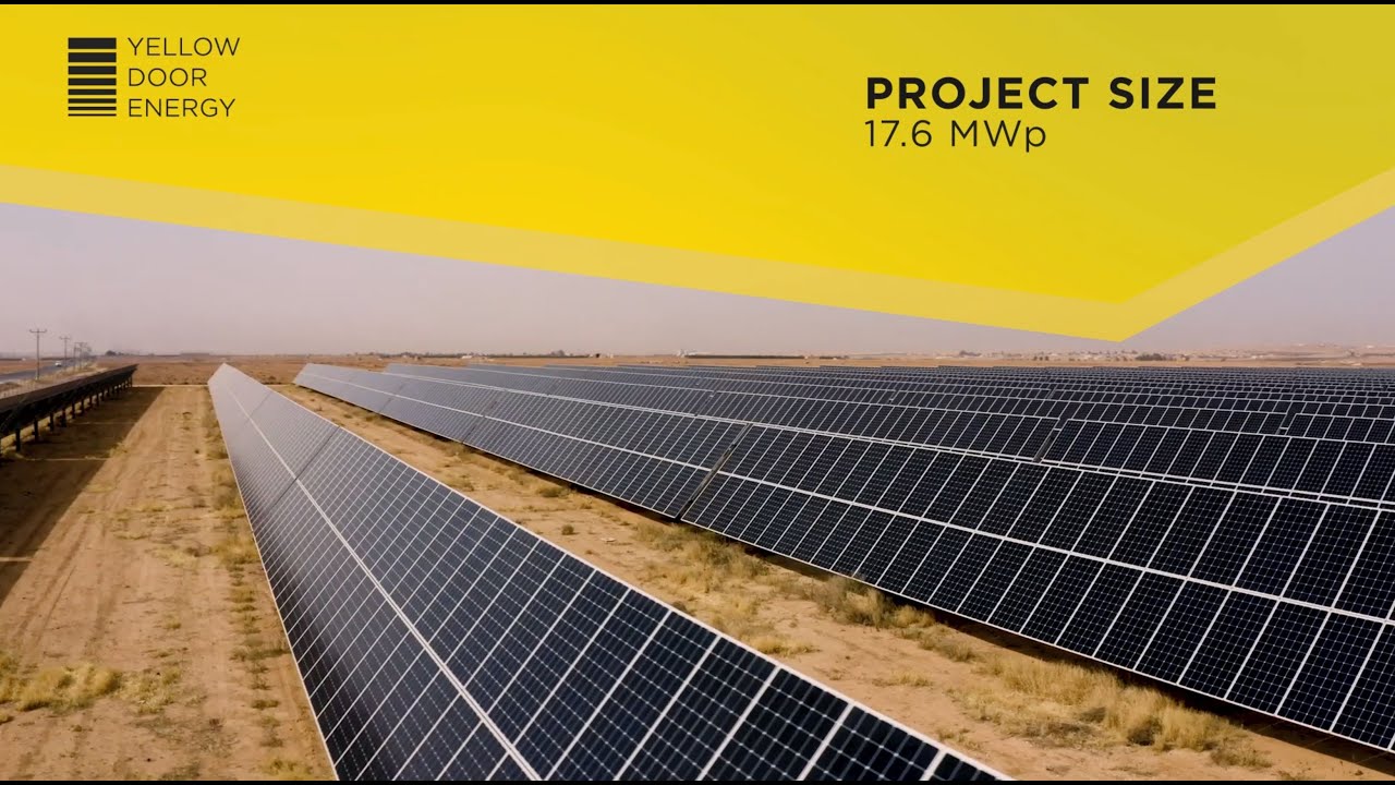 Umniah solar panels project