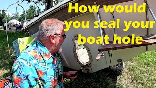 Your Boat Hole what sealant would you use Sikaflex 29 - 3M 5200 - The Right Stuff - Marine Silicone