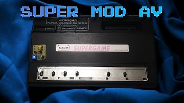 Atari da CCE - VG2800 com mod AV (somente imagens)