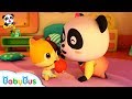 Si panda kecil kiki  miumiu menjadi pengasuh anak  lagu anakanak  bahasa indonesia  babybus