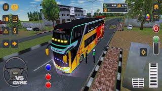 Scania Double Decker Bus City Drive - Mobile Bus Simulator Gameplay screenshot 2