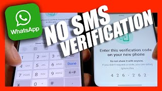 How to verify WhatsApp without getting an SMS or Text Message