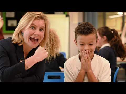Justine Greening Visit