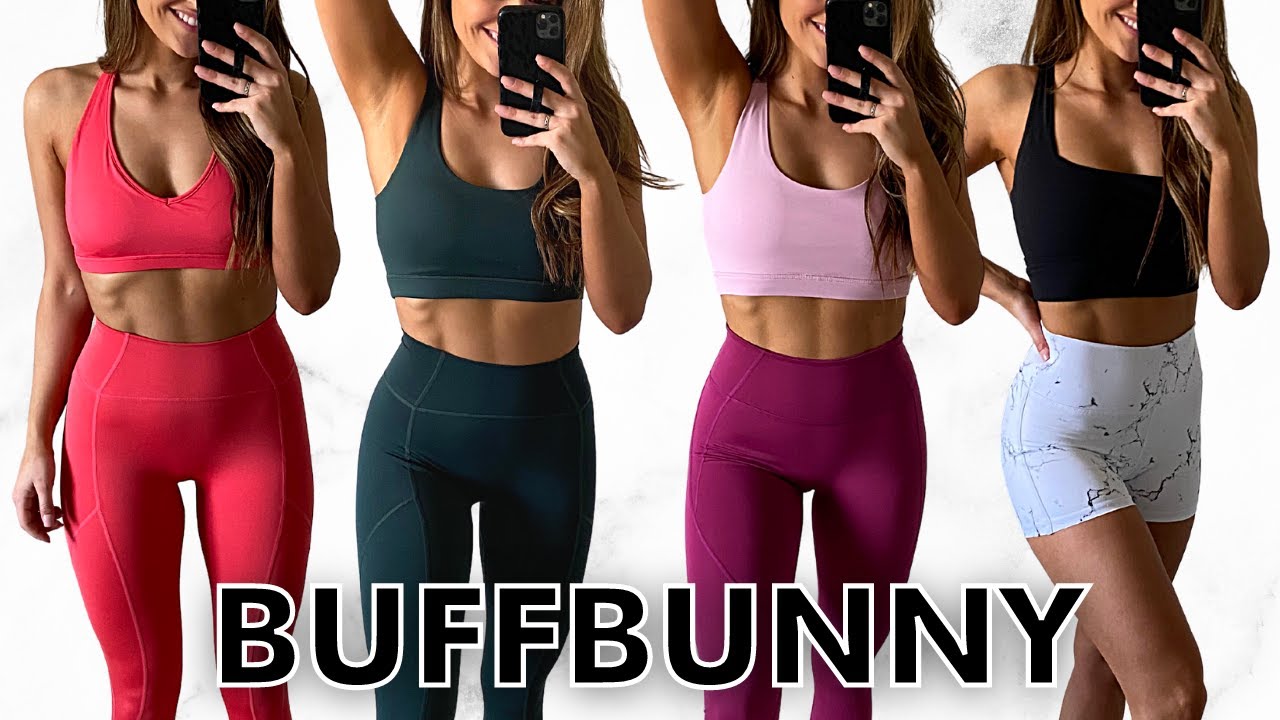 BUFFBUNNY COLLECTION // Marble Launch + NEW Leggings Made From BOTTLES?!?!  