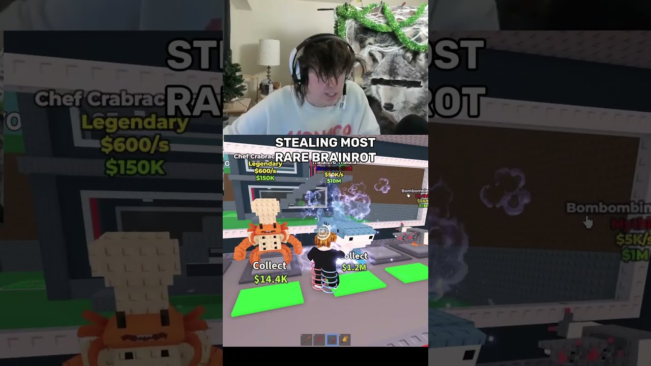 Stealing Most Rare BRAINROT Worth 10M 
