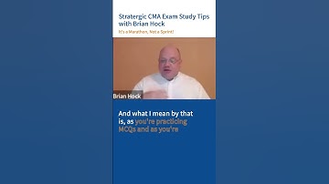 🎯 CMA Prep = A Marathon, Not a Sprint