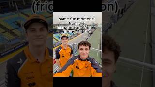 Some Fun Moments From The Singapore Grand Prix Friday Edition