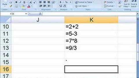 LearnKey Excel 2007 Understanding Formulas