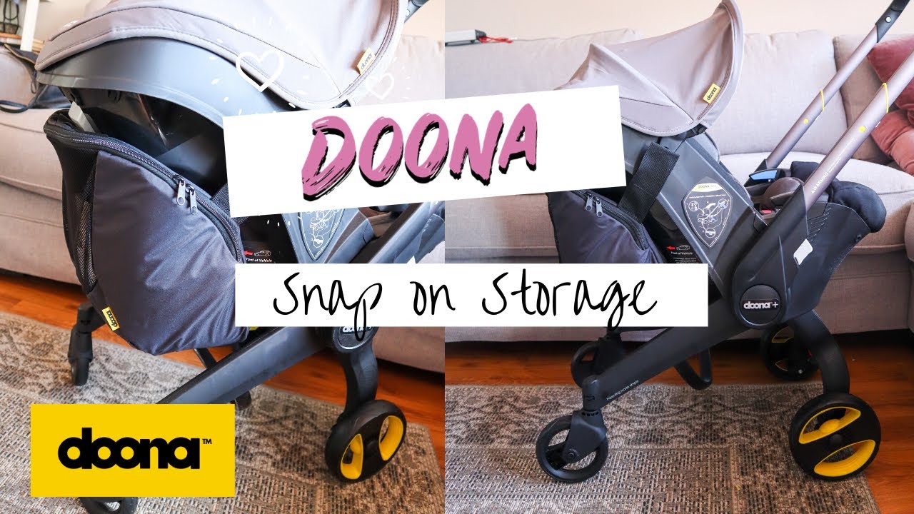 doona stroller storage