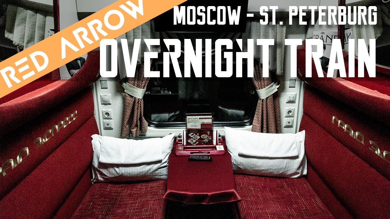 Train Moscow to St. Petersburg Russia Travel Vlog YouTube