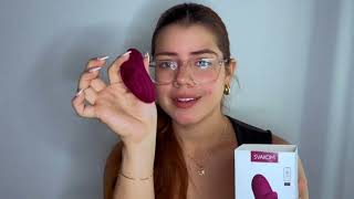 SVAKOM Echo Pro APP 5 in 1 Heating Wearable Panty Vibrators Couple Sex Toys with Finger Sleeve screenshot 1