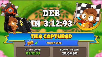 BTD6 || Contested Territory || Race || in 3:12:93 || tile: DEB