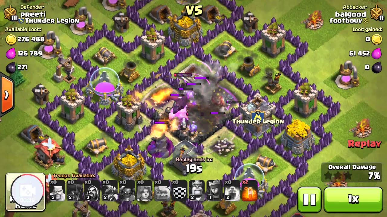 Clash of Clans troll defence!!!
