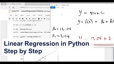 How to Perform Linear Regression in Python Using Jupyter Notebook