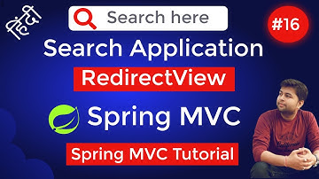 Project : Search Application using RedirectView | Spring MVC Tutorial