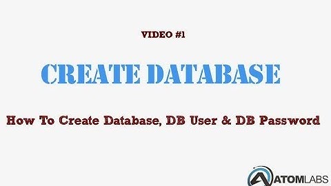 Wordpress Theme Tutorial - Video #1 - How To Build Database in cPanel