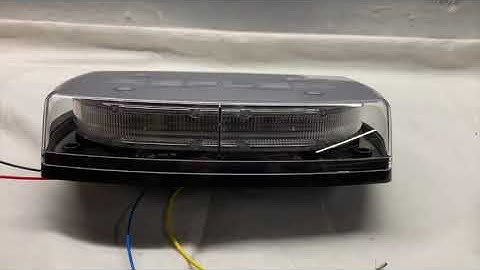 ECCO 5550 Single Bolt Reflex Mini LED Lightbar