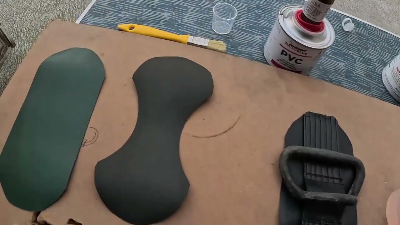 come riparare il gommone , how I repair my boat