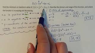 Full Lesson 2.2 Finding a Minimum and Maximum Value Update