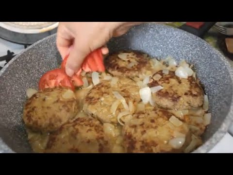 Тава КАБАБ!! КОТЛЕТЫ по- Азербайджански 👌ТАВА КЕБАБ✵Tava Kebab Azerbaijani cuisine