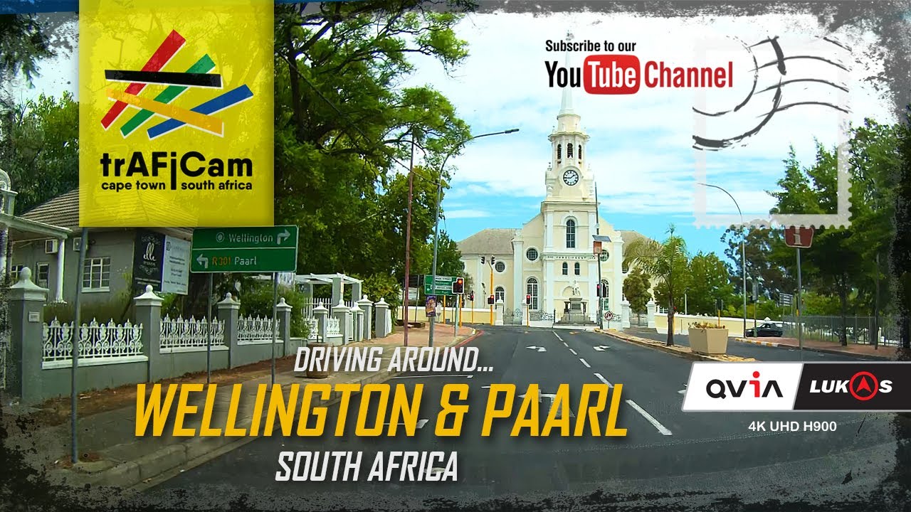 Driving around Wellington & Paarl | South Africa | 2022/02/13 | 13:44:05 | Lukas 4K H900