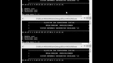 Bubble vs Selection vs Insertion Sort