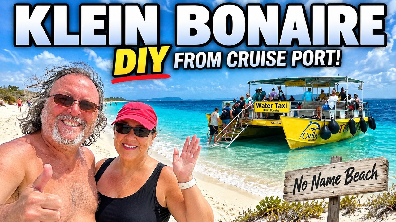 Klein Bonaire From the Cruise Port | DIY Water Taxi to No Name Beach